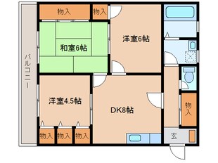 N麻里布の物件間取画像